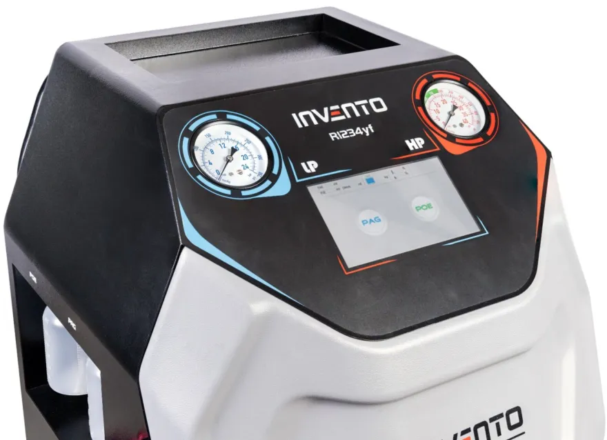 INVENTO S120 R1234yf urządzenie stacja do klimatyzacji