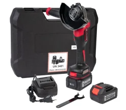 INVENTO 5'' szlifierka kątowa akumulatorowa - zestaw 2 X 4 Ah