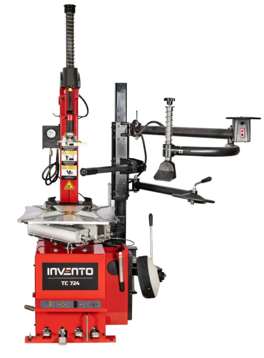 INVENTO TC 724 MI - Montażownica osobowa 24" z ramieniem pomocniczym