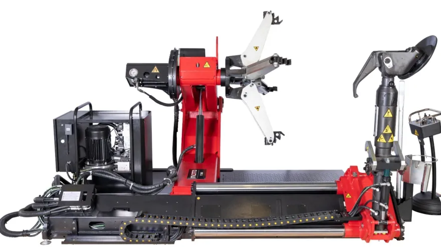 INVENTO TC 860 montażownica kół rolniczych i OTR 60"