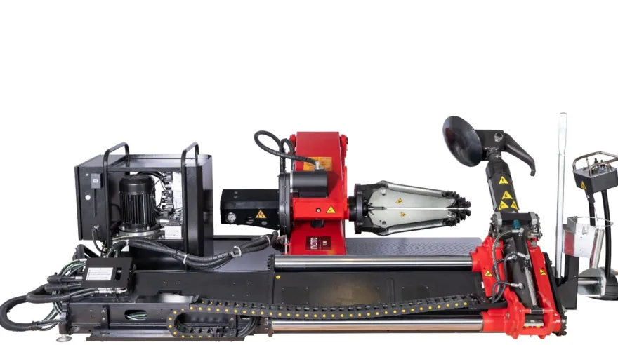 INVENTO TC 860 montażownica kół rolniczych i OTR 60"