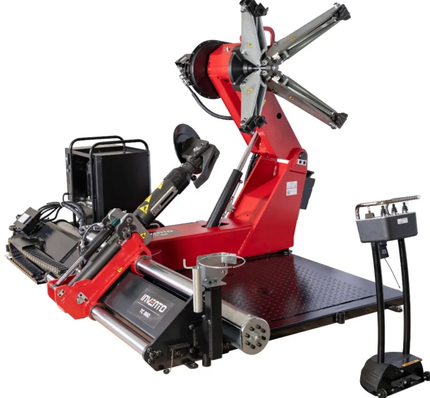 INVENTO TC 860 montażownica kół rolniczych i OTR 60"