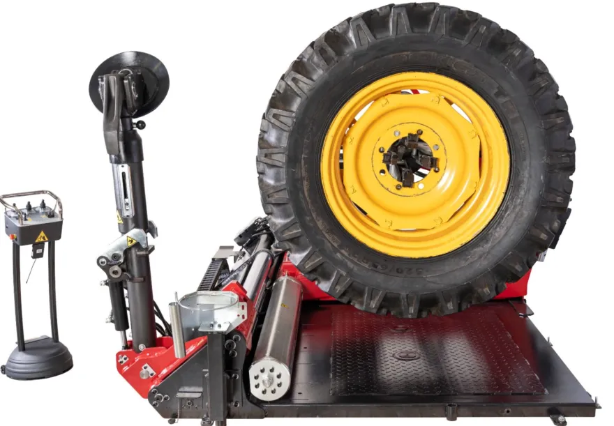 INVENTO TC 860 montażownica kół rolniczych i OTR 60"