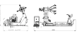 INVENTO TC 860 montażownica kół rolniczych i OTR 60