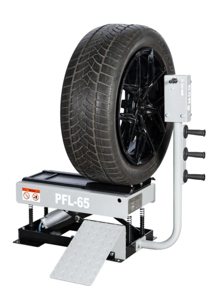 INVENTO TS65 podnośnik koła do wyważarki, udźwig 65 kg winda do kół