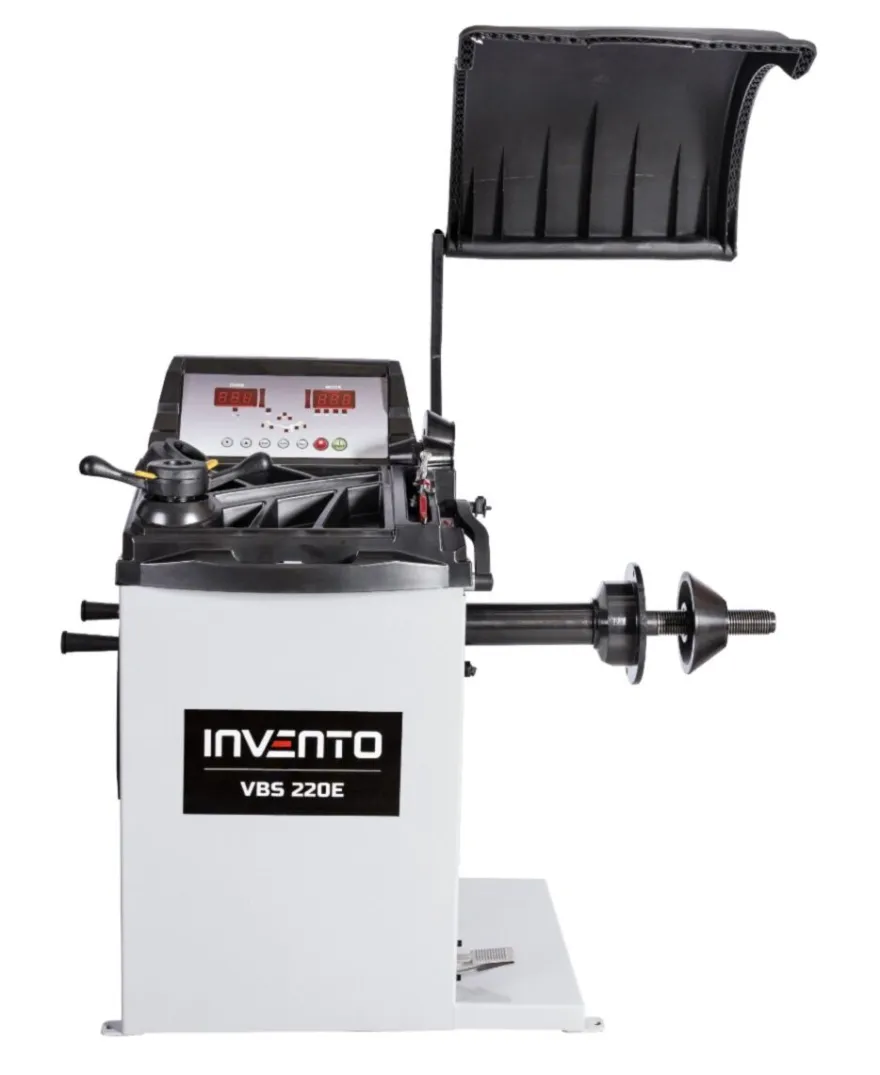 INVENTO VBS 220E wyważarka 2D, laser, hamulec