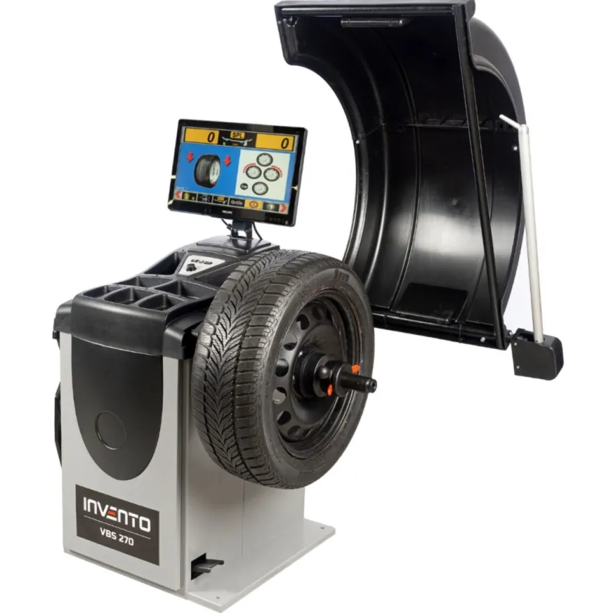 INVENTO VBS 270 wyważarka 3D, laser, LED, hamulec, monitor LCD