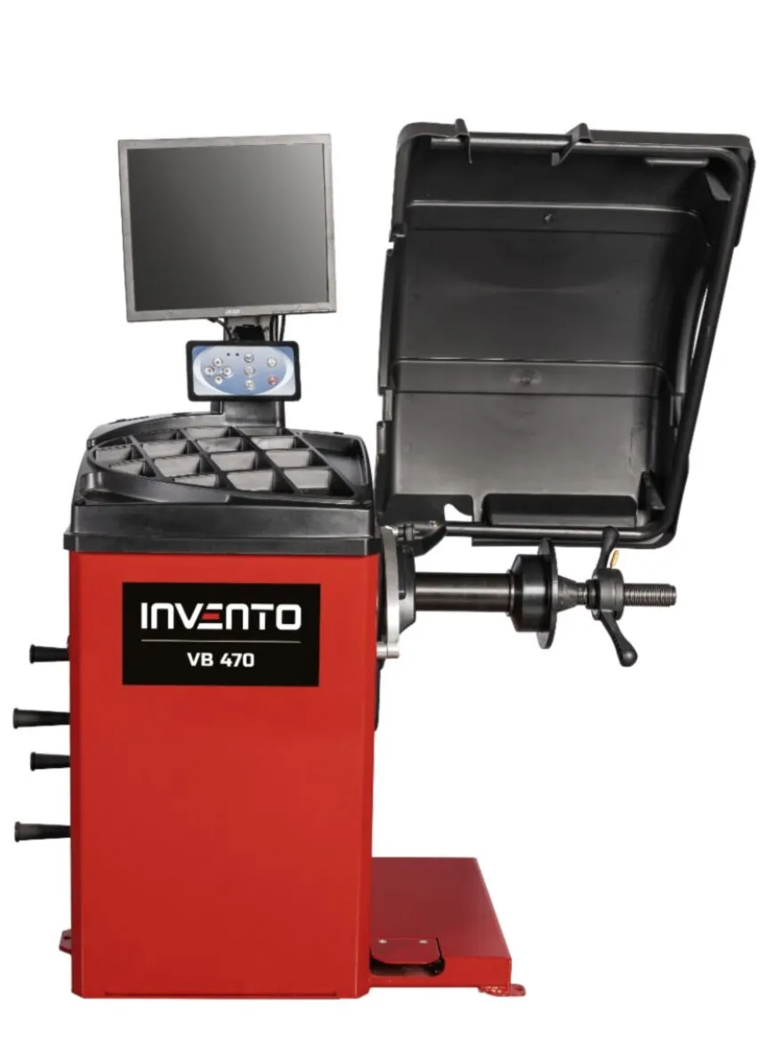 INVENTO VB 470 wyważarka 2D, laser, LED, hamulec, monitor LCD