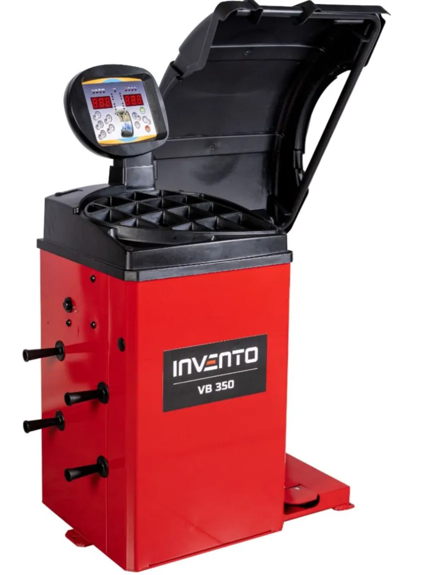 INVENTO VB 350 wyważarka 2D, laser, LED, hamulec