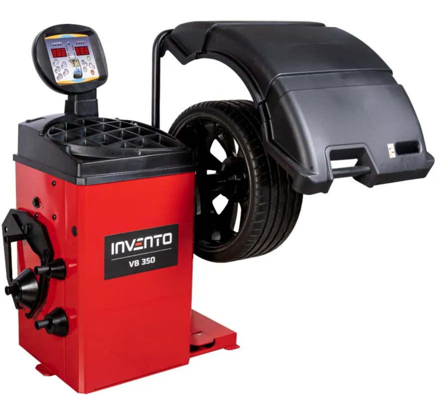 INVENTO VB 350 wyważarka 2D, laser, LED, hamulec