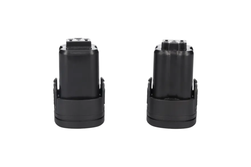 INVENTO 3/8" wiertarka akumulatorowa - zestaw 2x bateria 1,5 Ah + adapter na bity