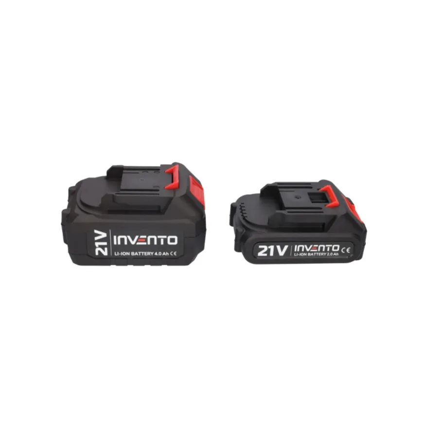 INVENTO 3/8" wiertarka udarowa akumulatorowa - zestaw 2Ah / 4Ah