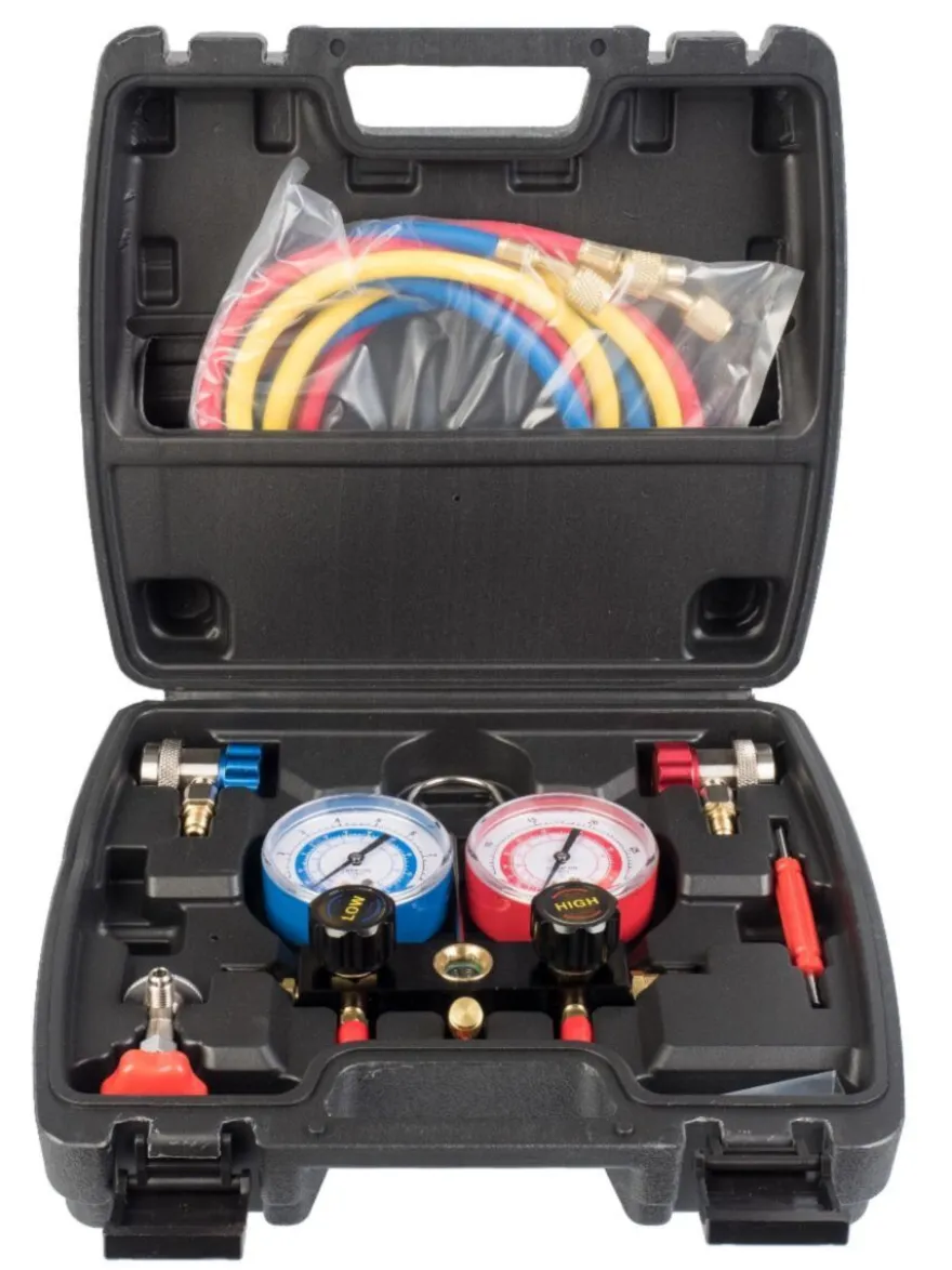Klima Tester Manometry AZOT HYDROGEN R134a