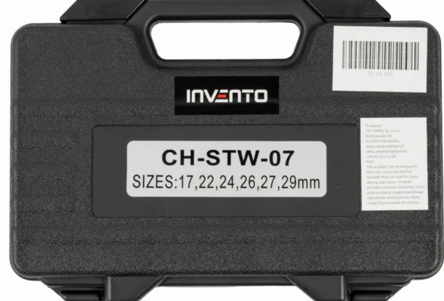 Klucz dynamometryczny do klimatyzacji z końcówkami 10-75 Nm 3/8" z 6 końcówkami