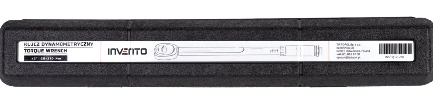 Klucz dynamometryczny INVENTO 1/2" 28-210 Nm