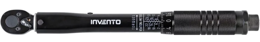 Klucz dynamometryczny INVENTO 1/4" 2-24 Nm