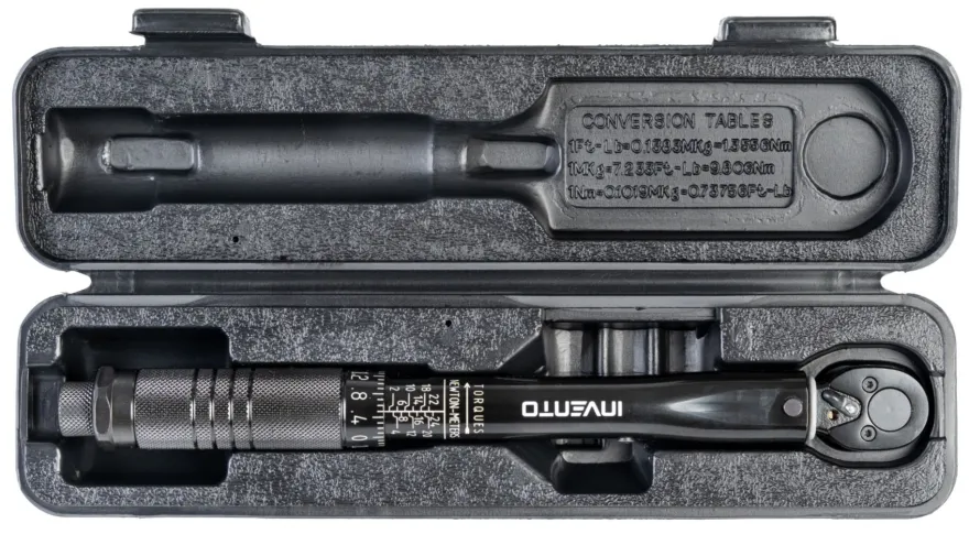 Klucz dynamometryczny INVENTO 1/4" 2-24 Nm