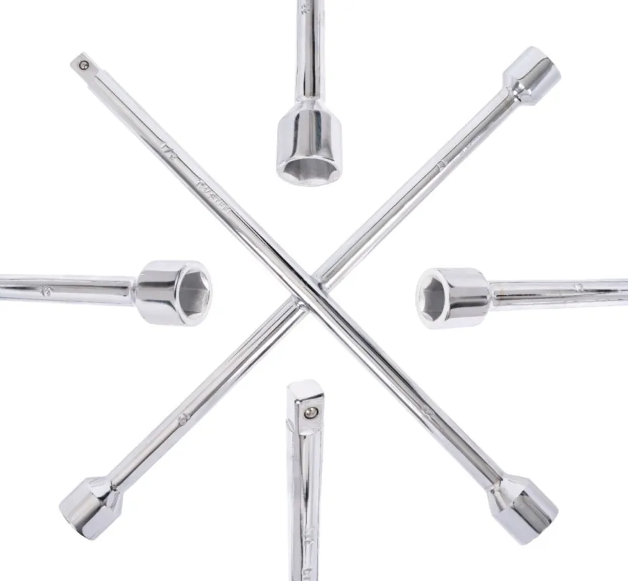 Klucz krzyżakowy do kół – 17, 19, 22 mm i 1/2"