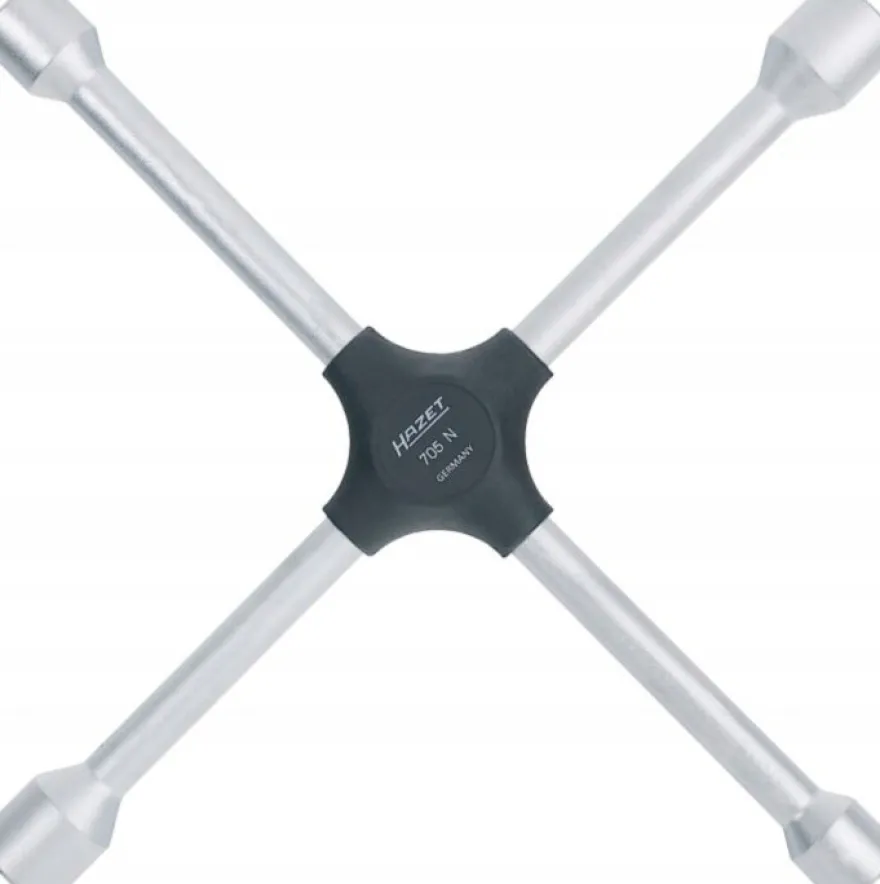 Klucz krzyżakowy do kół – 17, 19, 22 mm i 13/16" HAZET 705N
