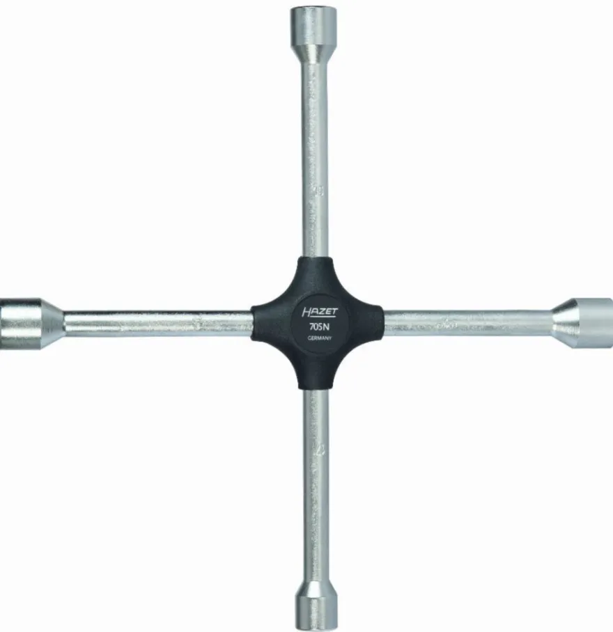 Klucz krzyżakowy do kół – 17, 19, 22 mm i 13/16" HAZET 705N