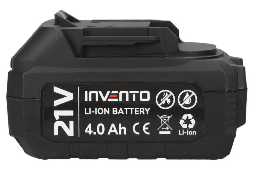 Klucz udarowy akumulatorowy 1/2" INVENTO Silver 1200 Nm - klucz, ładowarka, bateria 4Ah