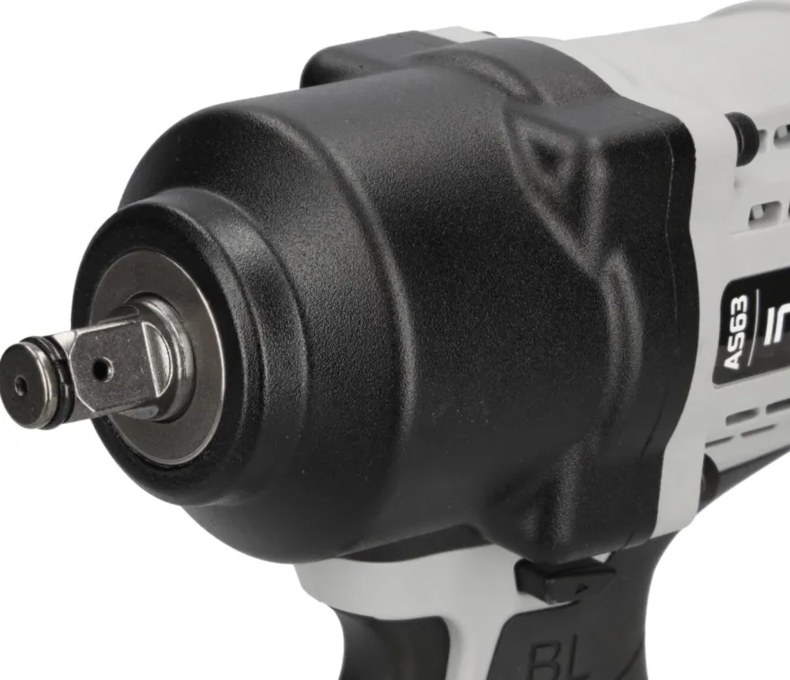 Klucz udarowy akumulatorowy 1/2" INVENTO Silver 1200 Nm - klucz, ładowarka, bateria 4Ah