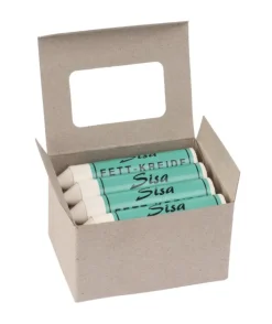 Kreda do opon biała SISA op. 12 szt + uchwyt aluminiowy - zestaw