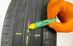 Kreda do opon żółta gruba SISA Raidex - 1 sztuka