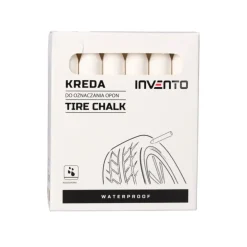 Kreda marker do opon wodoodporna Biała Invento , 12szt