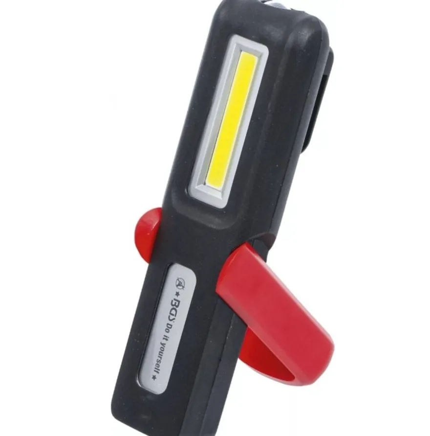 Lampa ręczna warsztatowa 3W LED COB z magnesem i hakiem