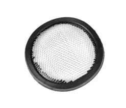 Lejek do oleju z sitkiem, Ø 145 mm, z podwójnym zagięciem