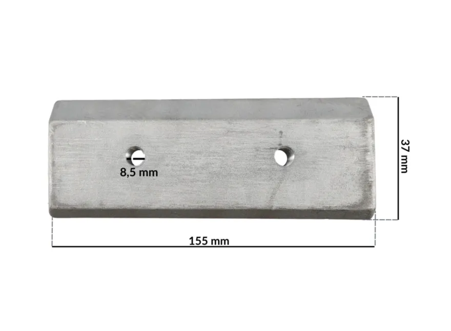Ślizg montażownicy INVENTO TCS 626, TCS 656