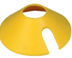 MF RAPTOR osłona plastikowa mocowania koła (żółta) na stożek 120 mm Mondolfo Ferro
