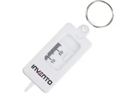 Miernik głębokości bieżnika opon (głębokościomierz) 0-20mm, brelok INVENTO