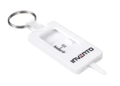 Miernik głębokości bieżnika opon (głębokościomierz) 0-20mm, brelok INVENTO