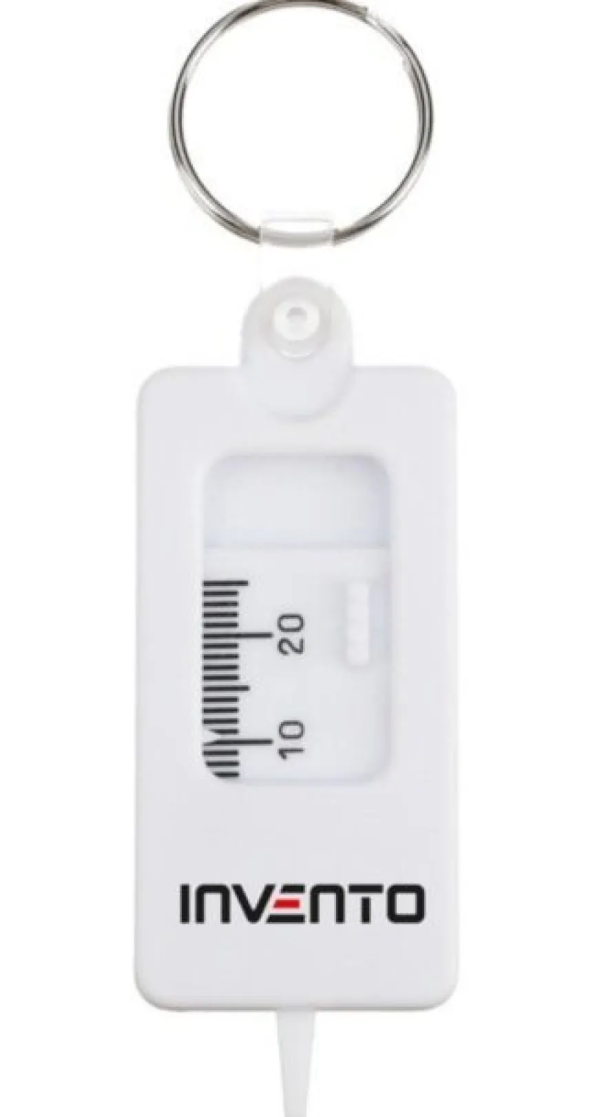 Miernik głębokości bieżnika opon (głębokościomierz) 0-20mm, brelok INVENTO