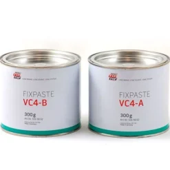 Mieszanka A+B (FIXPASTE VC-4), 2x300g - samowulkanizująca masa do naprawy uszkodzeń gumy
