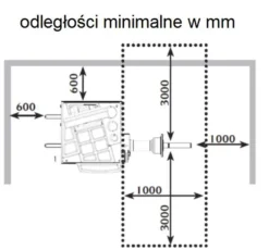 Mondolfo Ferro MT 3600UPC wyważarka 3D, zacisk pneumatyczny, sonar, hamulec automatyczny, monitor LCD