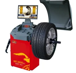 Mondolfo Ferro MT 3600UP wyważarka 3D, sonar, hamulec automatyczny, monitor LCD