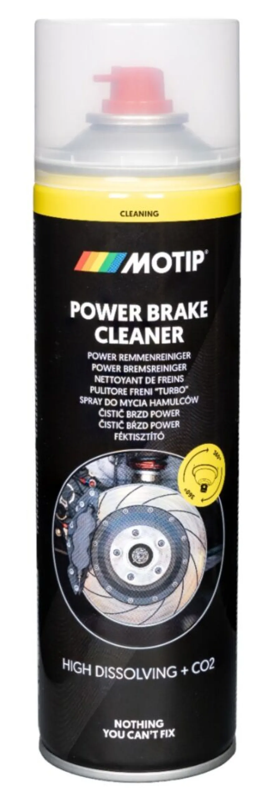 MOTIP BRAKE CLEANER zmywacz do hamulców tarcz 500 ml Spray