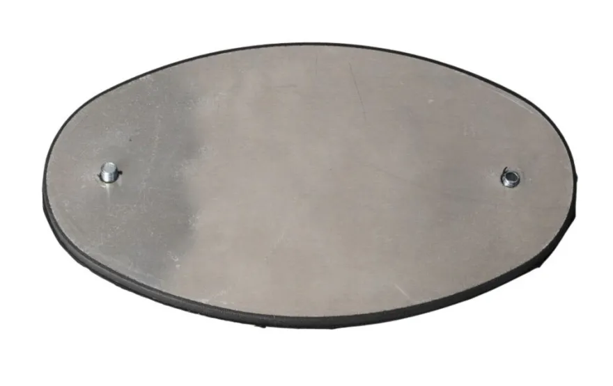 Nakładka tkaninowo - gumowa 180x110 mm do naprawy opon ciężarowych w urządzeniach Termopres, owalna