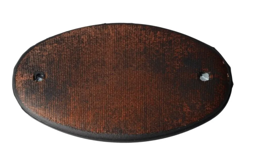 Nakładka tkaninowo - gumowa 180x110 mm do naprawy opon ciężarowych w urządzeniach Termopres, owalna