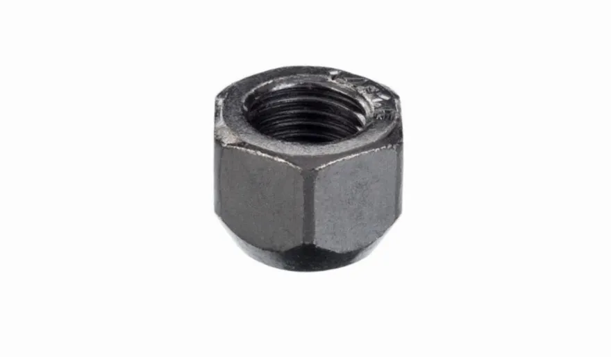 Nakrętka mocująca M14x1,5 otwarta bez kołnierza, gwint 17mm, klucz 21, czarna