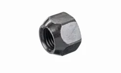 Nakrętka mocująca M14x1,5 otwarta bez kołnierza, gwint 17mm, klucz 21, czarna
