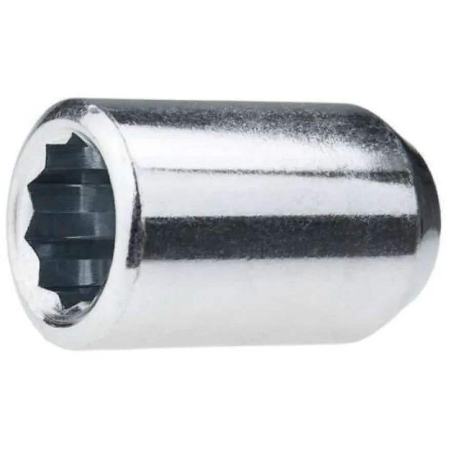 Nakrętka mocująca M12x1,5 wąska Torx (fi: 20mm), 32mm, stożek, klucz 17/19 TUV