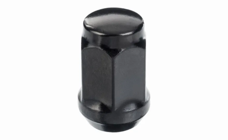 Nakrętka mocująca M12x1,25 zamknięta, 34mm, klucz 19, stożek, czarna