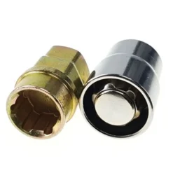 Nakrętki zabezpieczające M12x1,25 ruchoma tuleja, 37mm, klucz 19/21, stożek, chrom