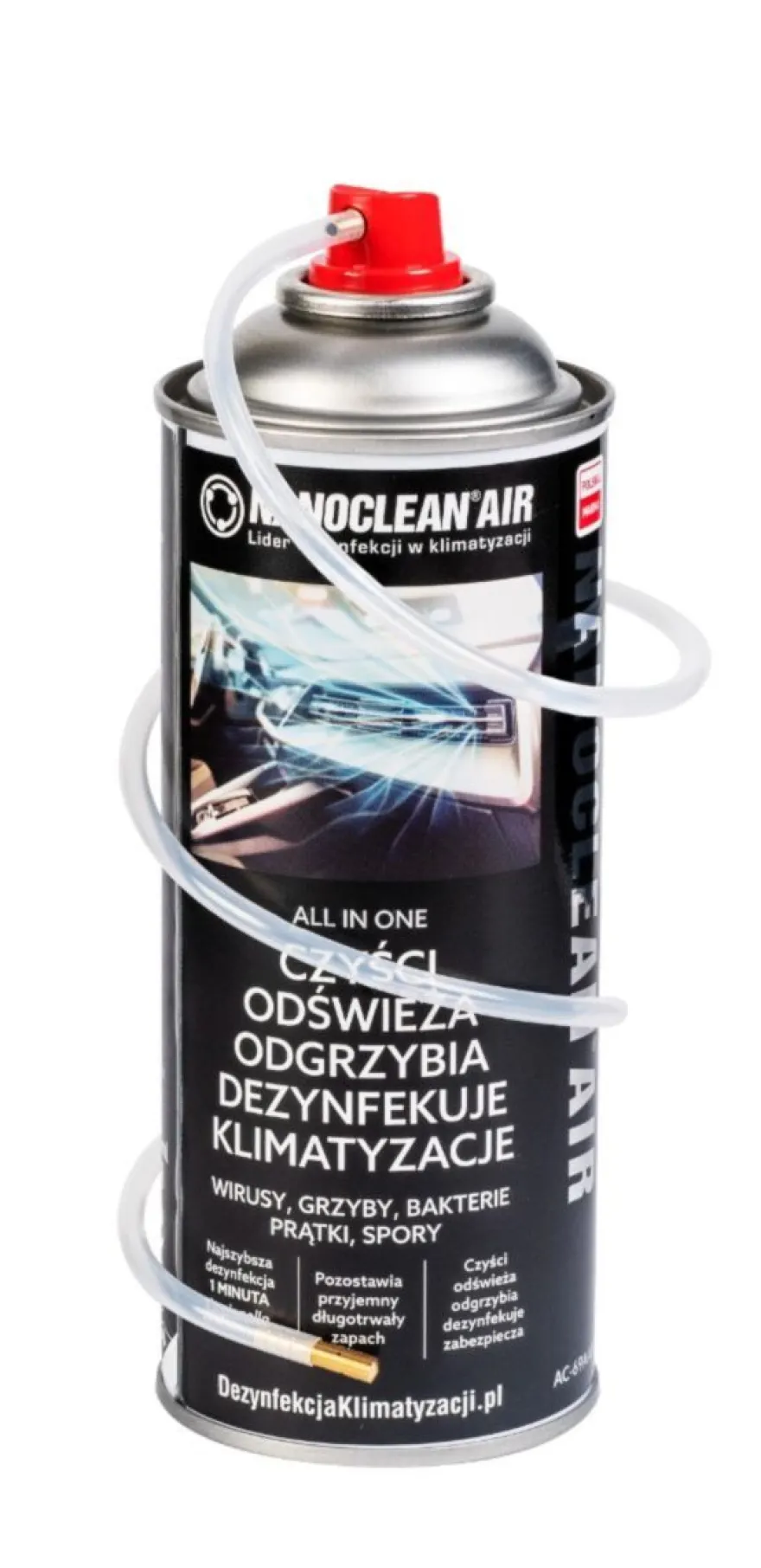 Nanoclean odgrzybiacz biobójczy z atestem PZH 5w1