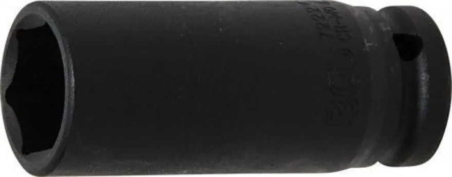 Nasadka udarowa sześciokątna, głęboka 1/2" 22 mm długa