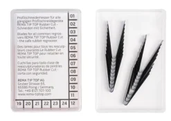 Nożyki R Fix 1, 3-4 mm, do nacinarki Rubber Cut, 20 szt